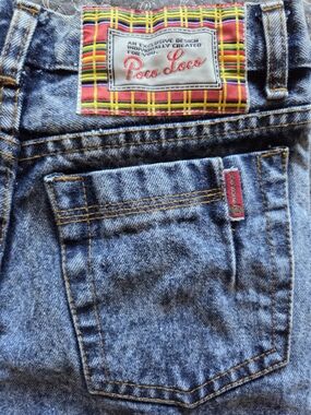 Vintage 80s Poco Loco Acid Wash Jeans